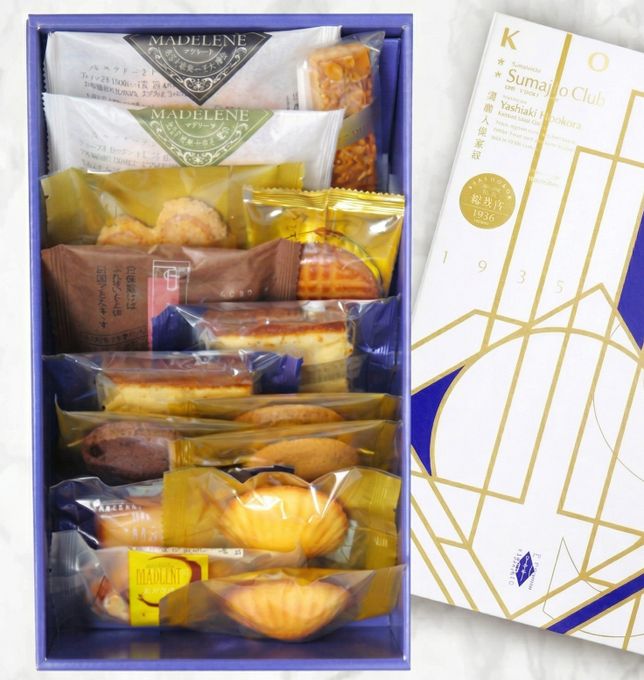 【神戸洋藝菓子ボックサン】須磨人倶楽部（スマートクラブ） 焼菓子12点セット 『全国菓子大博覧会1989 名誉総裁賞受賞』 定番ギフト 熨斗対応 ：母の日2026 2