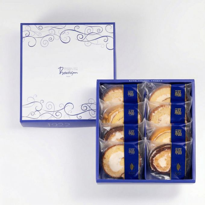 【神戸洋藝菓子ボックサン】福ロール  詰め合わせ 4種 8個入 熨斗対応  ギフト：母の日2026  2