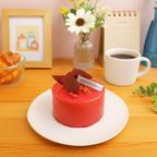 ２人用ペアホールケーキ 白金ミロワール（フランボワーズ） 1