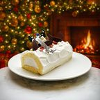 白金クリームブッシュドノエル（プレーン） クリスマス2025 3