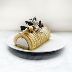白金モンブランブッシュドノエル（幻のさつまいも シルクスイート） クリスマス2025 2