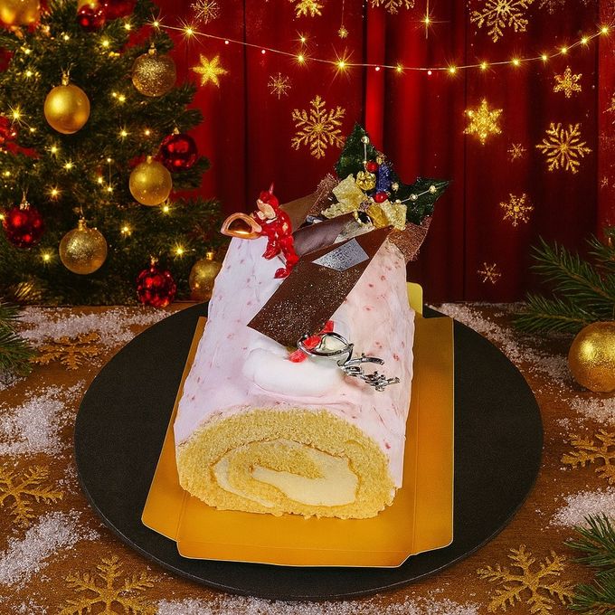 白金プレミアムジャージーブッシュドノエル（苺） クリスマス2025 2