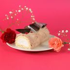 母の日カード付きパティシエ手作り白金クリームロール（ショコラ） 母の日2026 2