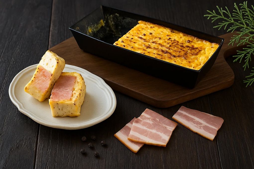 お酒と楽しむ甘くないバスクチーズケーキ（ベーコン＆ペッパー） 父の日カード付き  父の日2026 3