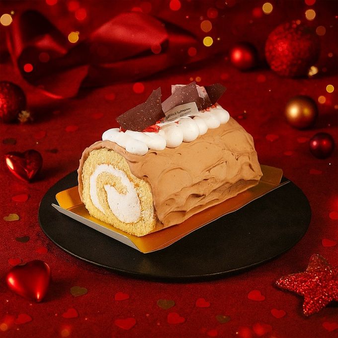 白金プレミアムジャージーロール（ショコラ）バレンタイン2026 3