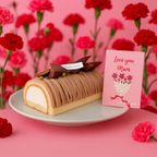 母の日カード付きパティシエ手作り白金モンブランロール（皇室献上栗 山江栗） 母の日2026 1