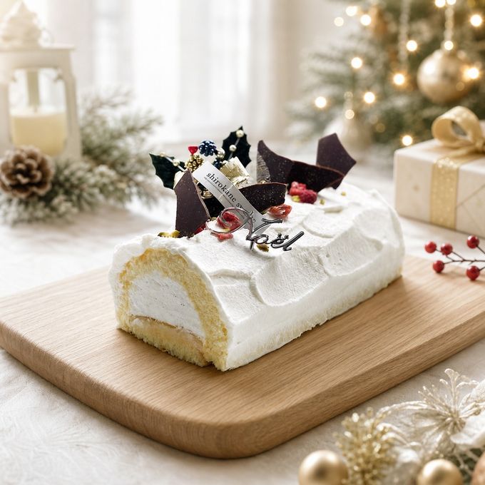 白金ブッシュドノエル（プレーン） クリスマス2026 2