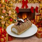 白金モンブランブッシュドノエル（皇室献上栗 山江栗） クリスマス2025 3