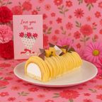 母の日カード付きパティシエ手作り白金モンブランロール（幻のさつまいも シルクスイート） 母の日2026 1