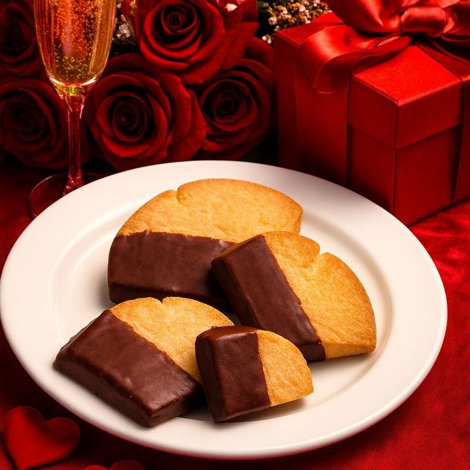 【送料無料、メール便】shirokane sweets TOKYO 手作り白金サブレ（ショコラ）4枚入 バレンタイン2026 1