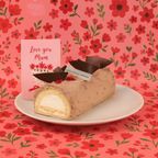 母の日カード付きパティシエ手作り白金クリームロール（ショコラ） 母の日2026 1