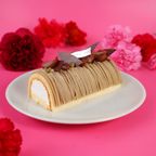 母の日カード付きパティシエ手作り白金モンブランロール（皇室献上栗 山江栗） 母の日2026 4