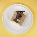 白金モンブランロール（皇室献上栗 山江栗）ハーフ 1
