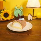 白金クリームロール（ショコラ） ハーフ 1