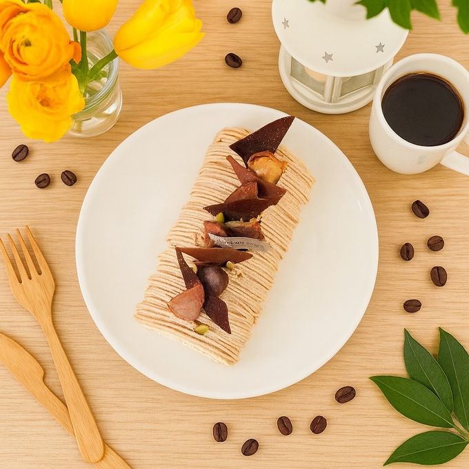 白金モンブランロール（皇室献上栗 山江栗） 2