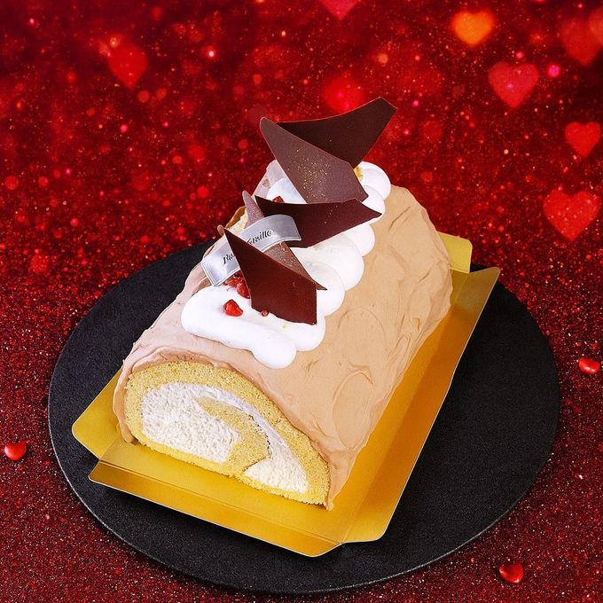 白金プレミアムジャージーロール（ショコラ）バレンタイン2026 2