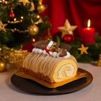  皇室献上栗 山江栗の白金ブッシュドノエル  クリスマス2025 1