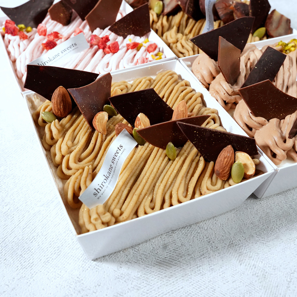 スイーツボックス 和栗の白金モンブラン（shirokane sweets TOKYO