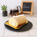  皇室献上栗 山江栗の白金ジャージーロール（モンブランスタイル） 1