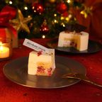 ホワイトクリスマスを彩る純白の白金フロマージュショート 3号  クリスマス2025 3