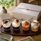 白金四彩涼菓～クリーム水羊羹・クリームフルーツゼリー詰合せ～ 3