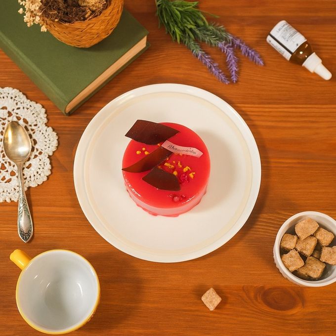 ２人用ペアホールケーキ 白金ミロワール（フランボワーズ） 2