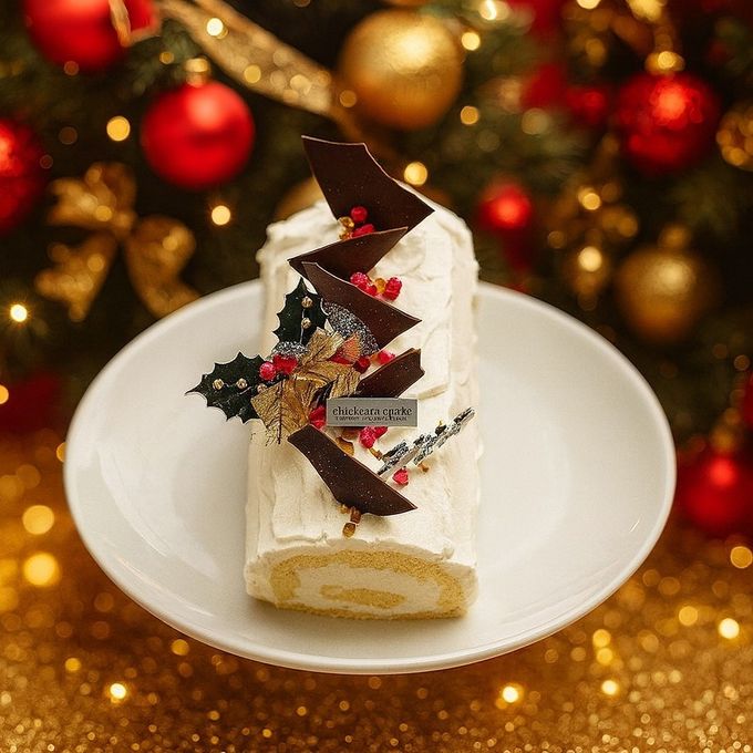 白金クリームブッシュドノエル（プレーン） クリスマス2025 2