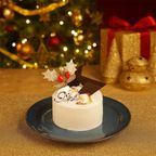 ホワイトクリスマスを彩る純白の白金フロマージュショート 3号  クリスマス2025 2