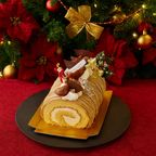  皇室献上栗 山江栗の白金ブッシュドノエル  クリスマス2025 2