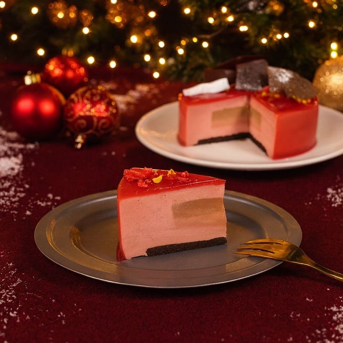 情熱の赤と酸味を楽しむ白金プレミアムミロワール（フランボワーズ） クリスマス  3