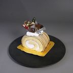 皇室献上栗 山江栗の白金ブッシュドノエル  ハーフ クリスマス2025 1