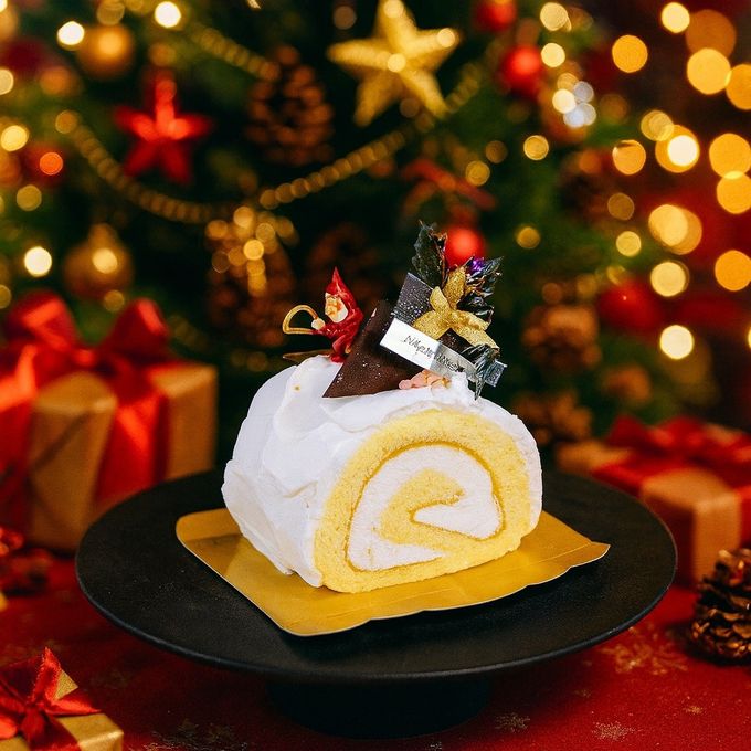 白金プレミアムジャージーブッシュドノエル（プレーン）ハーフ クリスマス2025 2