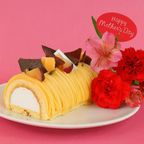 母の日カード付きパティシエ手作り白金モンブランロール（幻のさつまいも シルクスイート） 母の日2026 4