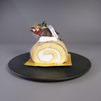 皇室献上栗 山江栗の白金ブッシュドノエル  ハーフ クリスマス2025 3