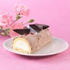 母の日カード付きパティシエ手作り白金クリームロール（ショコラ） 母の日2026 4