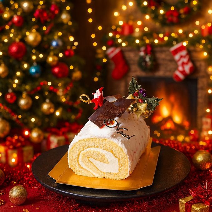 白金プレミアムジャージーブッシュドノエル（苺） クリスマス2025 3