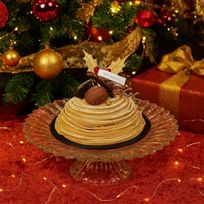 皇室献上栗 山江栗のプレミアムモンブラン クリスマススタイル  クリスマス2026