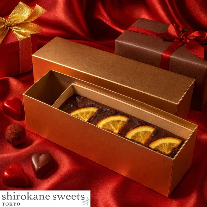 レミーマルタンを使ったショコラとオレンジのチーズケーキ バレンタイン2026 3