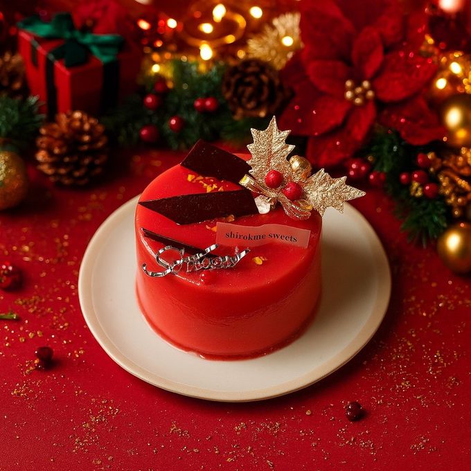 白金ミロワール（フランボワーズ）3号 クリスマススタイル  クリスマス2026 2