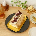  皇室献上栗 山江栗の白金ジャージーロール（モンブランスタイル） 2