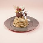 ２人用ペアホールケーキ 皇室献上栗 山江栗のモンブラン クリスマススタイル クリスマス2025 2