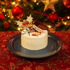 ホワイトクリスマスを彩る純白の白金フロマージュショート 3号  クリスマス2025 1