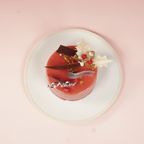 ２人用ペアホールケーキ 白金ミロワール（フランボワーズ）クリスマススタイル クリスマス2025 4