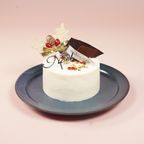 ホワイトクリスマスを彩る純白の白金フロマージュショート 3号  クリスマス2025 1