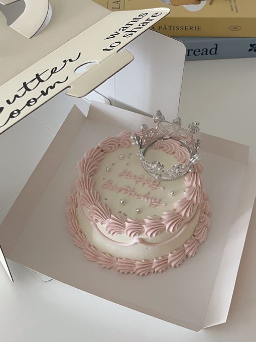 「選べる10色」ティアラ センイルケーキ 4号 [記念日 / 推し活] 2