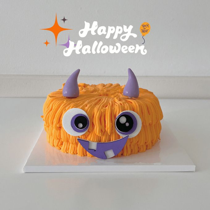  「５色」ハロウィンモンスターケーキ ハロウィン 2025 1