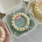 お弁当ケーキ ミニケーキ 誕生日 ケーキ 1〜2人用 かわいい 選べるカラー メッセージ対応 3