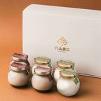 【秋限定商品】詰め合わせ ほうじ茶プリン ３個＋ 白いプリンサルルン３個 1