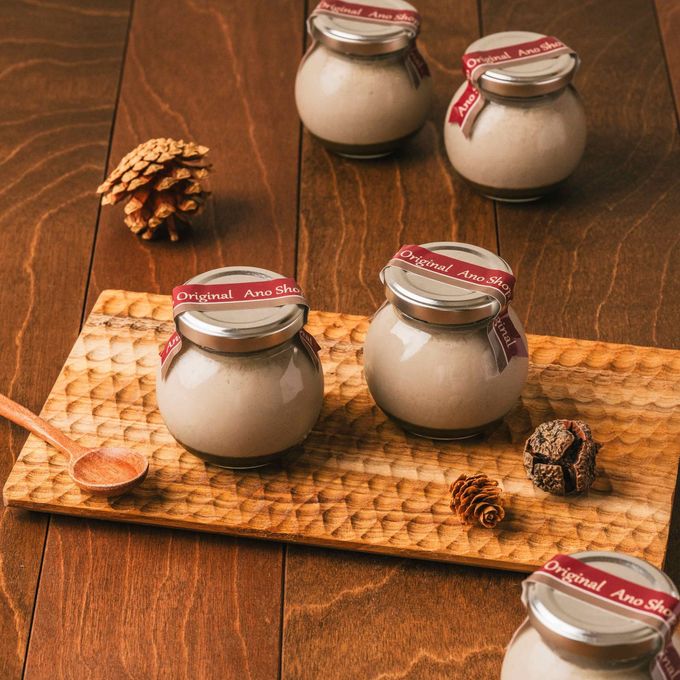 【秋限定商品】詰め合わせ ほうじ茶プリン ３個＋ 白いプリンサルルン３個 2