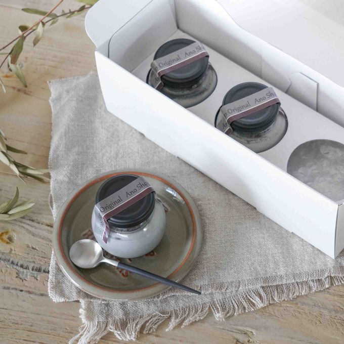 【夏限定商品】 深味 黒ごまプリン（３個入） 5